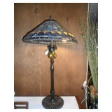 2 matching Tiffany Style lamps