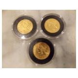 3 Gold Coins