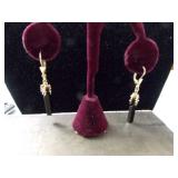14 K Earrings