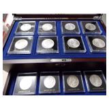 16 Morgan Silver Dollar Set
