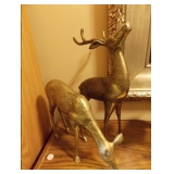 Brass deer