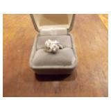 Gold and Diamond Ring