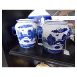 Blue & White Wall Vases