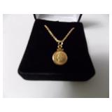 Gold Coin Necklace