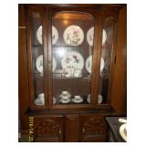 China cabinet w/light