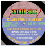 LLs Estate Sale ESCALON AVE