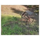 Vintage Buggy Yard Art