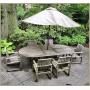 DESIGNER TEAK PATIO FURNITURE + MORE