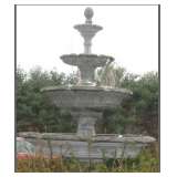 10 Ft. Cement Fountain