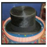 Vintage Beaver Top Hat