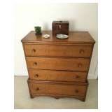 Pair of Birds Eye Maple Chests