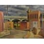 1930s painting by Paul K. Smith under the Colfax Viaduct