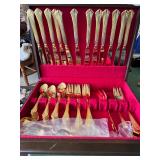 Gold Plate Flatware 