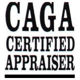 #CAGA certified appraiser