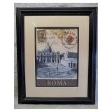 Rome Postage Art