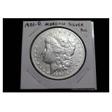 Morgan silver dollar