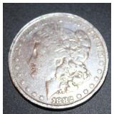 Morgan silver dollar