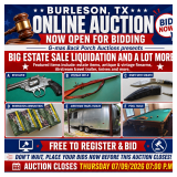 Burleson TX Big Estate Sale Liquidation and a Lot more