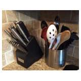 Lots of cooking utensils