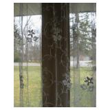 Close up of lace pattern detail