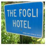 Sign NOT for Sale, shows historical designation