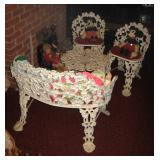 Heavy Heavy Wrought Iron Trio