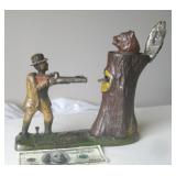 Teddy & the Beat Mechanical Bank Toy