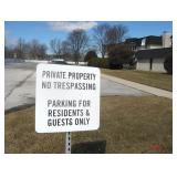 Go just past this sign, turn right you are a temporary resident for the day