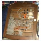 Sherlock Holmes pipe cabinet