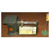 Vintage metal scale