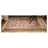 Several floor area rugs