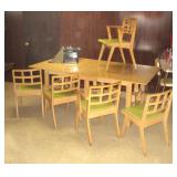 MCM Designer Table Indiana Chair Co., Jasper, IN Made