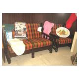 Entertainment Loveseat, Chair