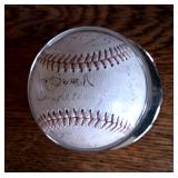 Appear Lou Gehrig Signature Below Joe Sewell