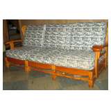 Solid heavy wood frame