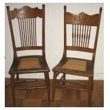 Wicker Seat Chairs