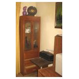 2 Lighted Display Cabinets