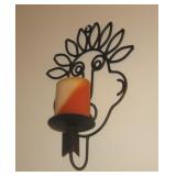 SOLD -Metal Wall Decor