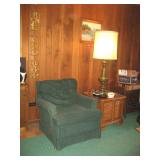 1 of 2 Matching Comfy Chairs