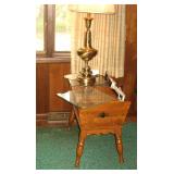 Glass Top Cut Outs for Hinge Area