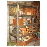 2 Heavy Metal Shelving Units