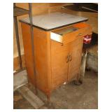 Metal Porcelain Top Cabinet