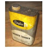 Advertising Can w/Metal Cap