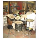 Vintage Rogers Drum Set