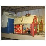 Vintage Fisher Price Farm House