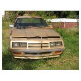 1984 Dodge Rampage Trucklet Project Car