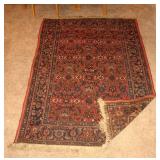 Old Asian Carpet Approx  6