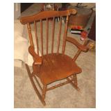 Child Size Wood Rocker