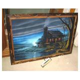 Ring Ring Retro Calling - Velvet Felt Artwork