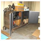 Rolling Metal Cabinet